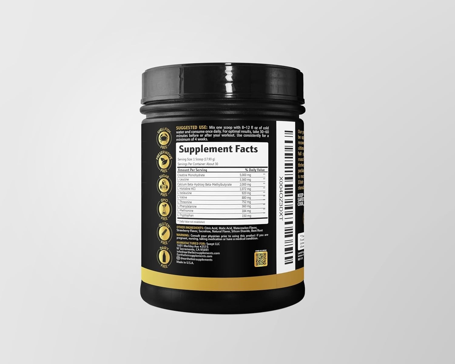 Strength Stack with Creatine Monohydrate