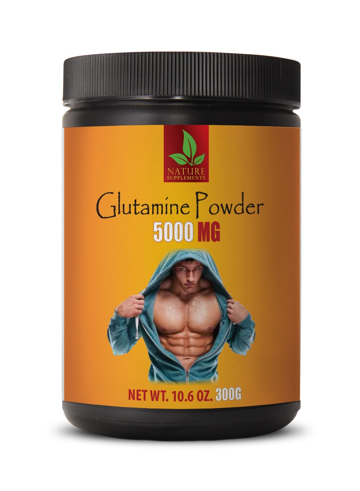 bodybuilding supplements – GLUTAMINE POWDER 5000mg – sport supplements – 1 Can