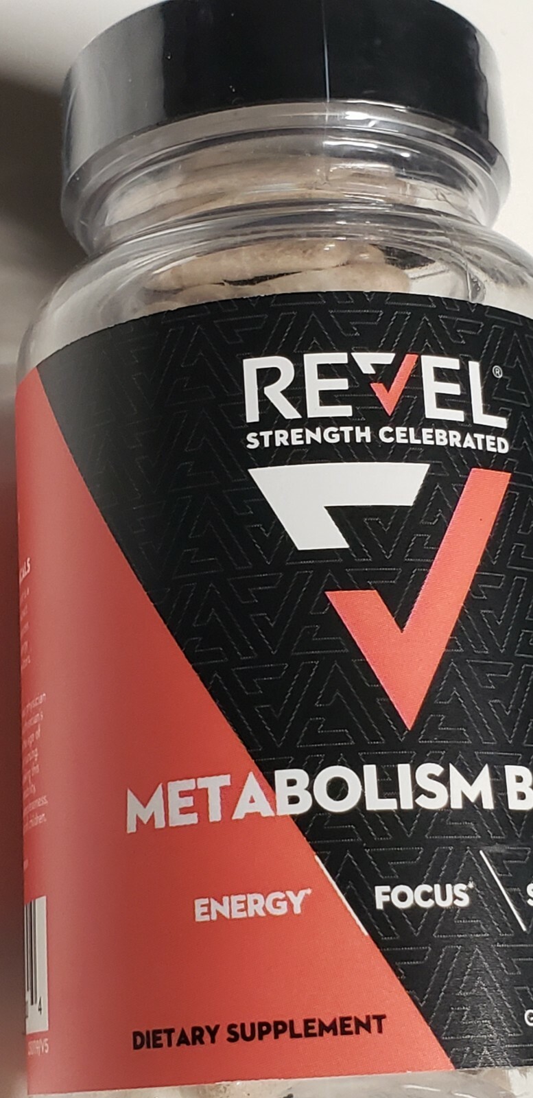 REVEL – Metabolism Boost – Energy / Focus / Stamina – 60 Capsules – Exp 4/2025