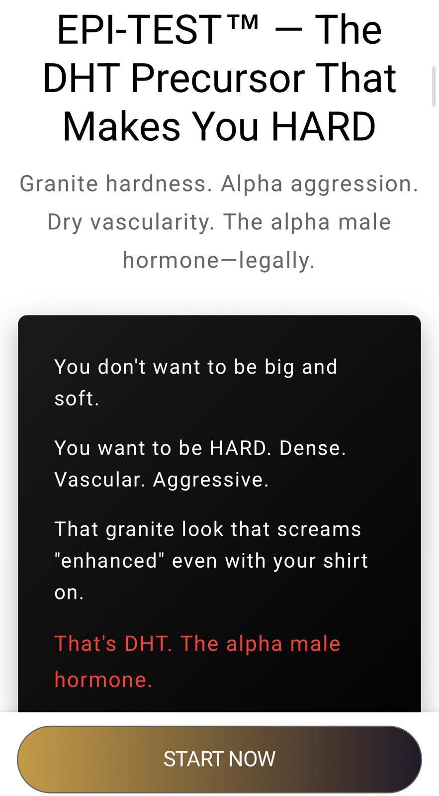 Epi-AlphaTest Epiandro Vial 2Step Precurs. 2 Stanolone By Vintage Muscle💪🏛️🧪
