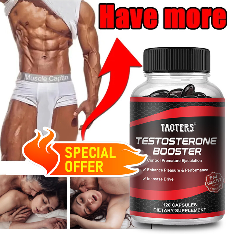 Testosteron Booster for Men – Energy Muscle Growth Strength Desire Performance