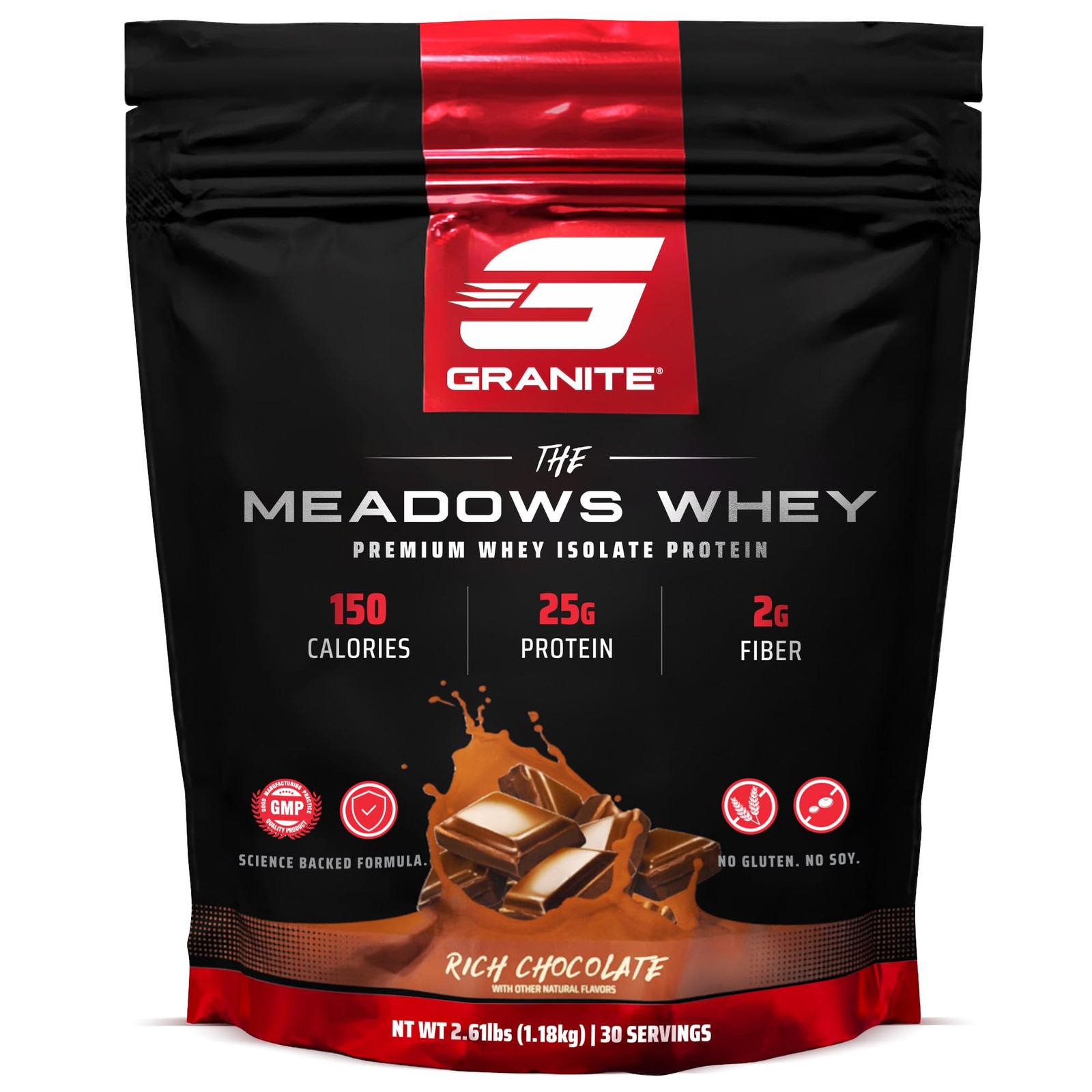 Granite Supplements The Meadows Whey Protein Isolate Protein Powder for Lean …