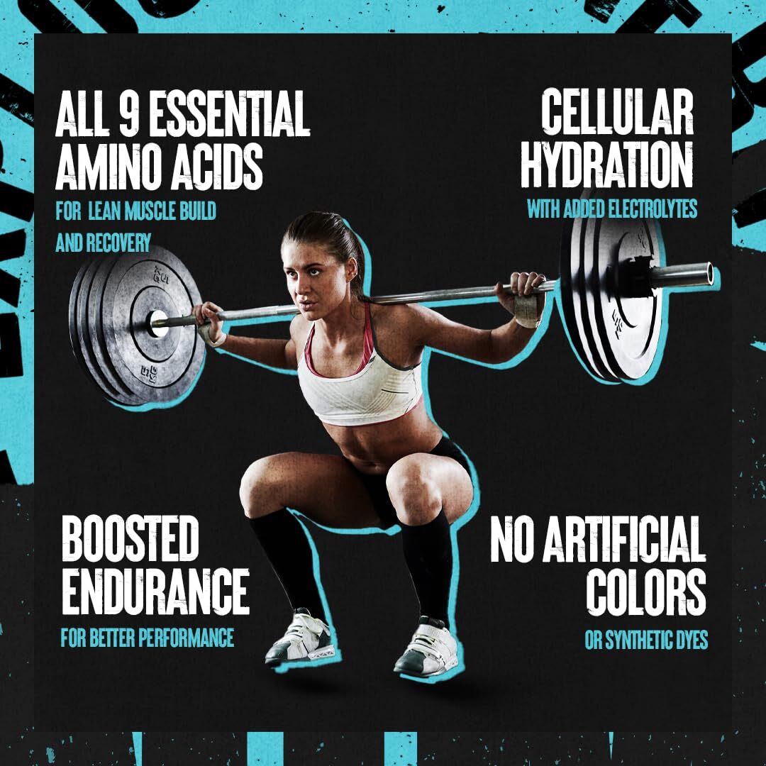 Animal Juiced Aminos 30 Servings BCAA EAA Recovery Powder Orange Flavor
