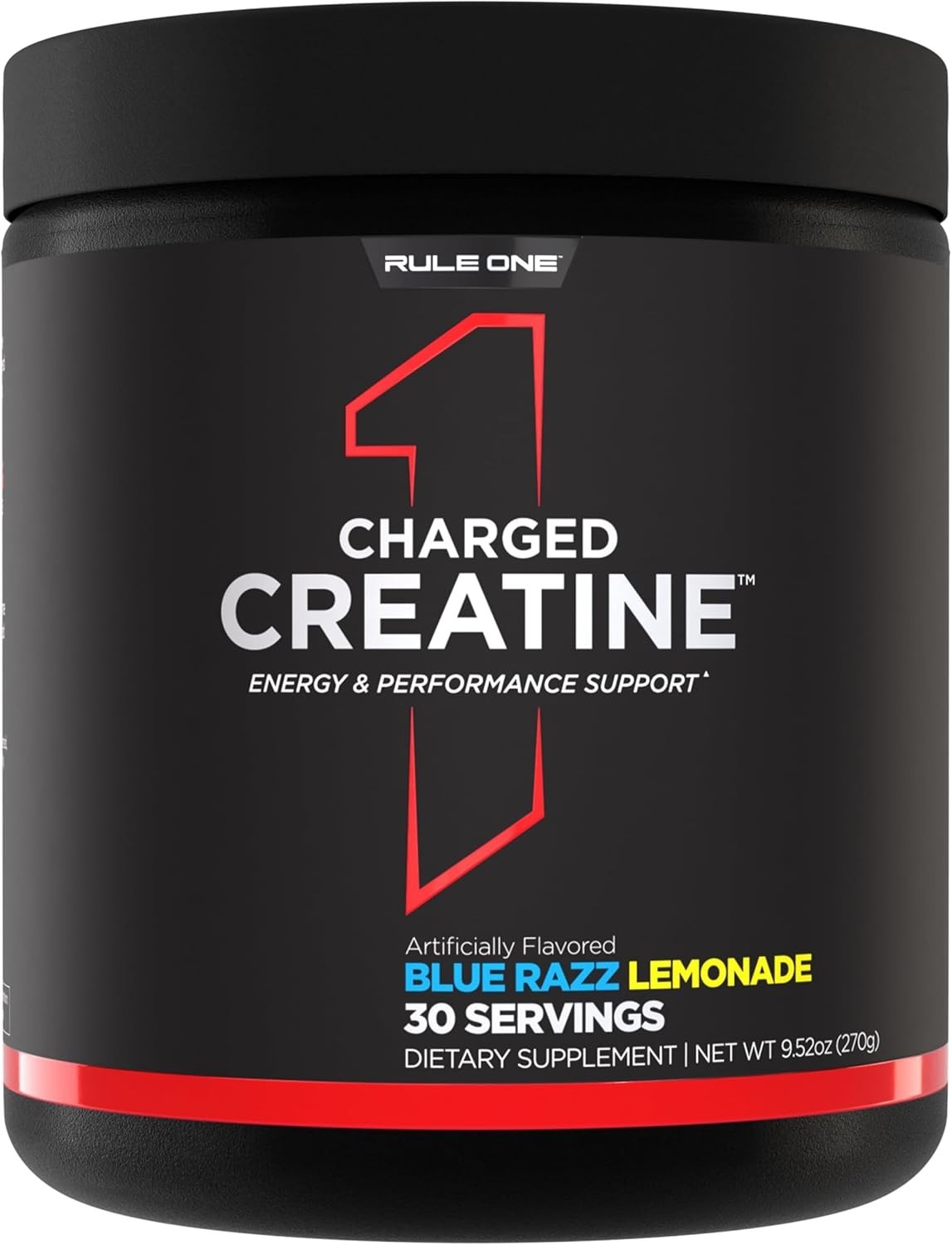 Rule One Charged Creatine Energy & Performance Support 270g 30 servings NEW