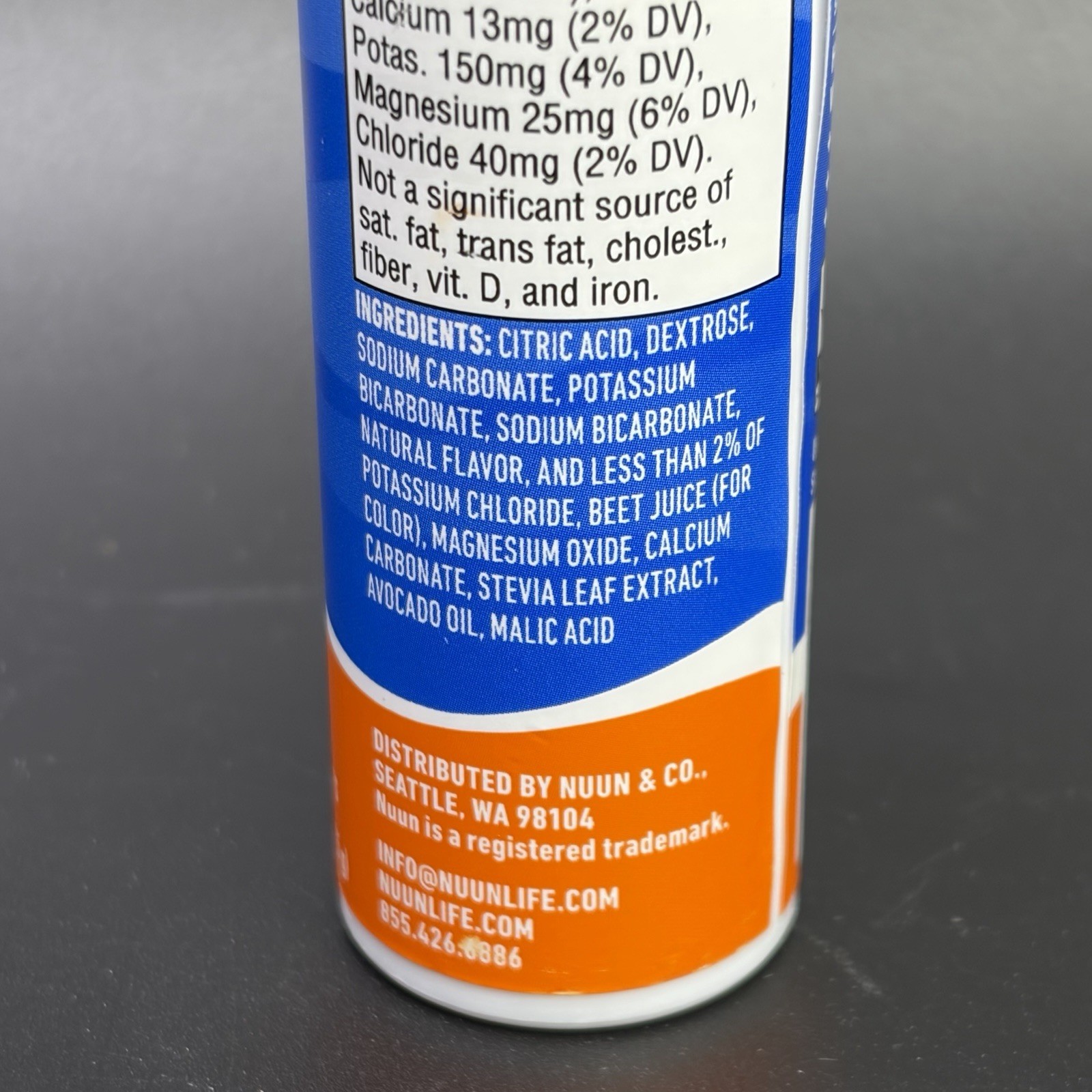 Nuun Sport Electrolyte Tablets Orange – 60 Count Pack (6 Tubes) EXP 8/26