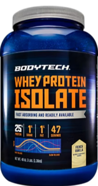 Whey Protein Isolate Powder – French Vanilla