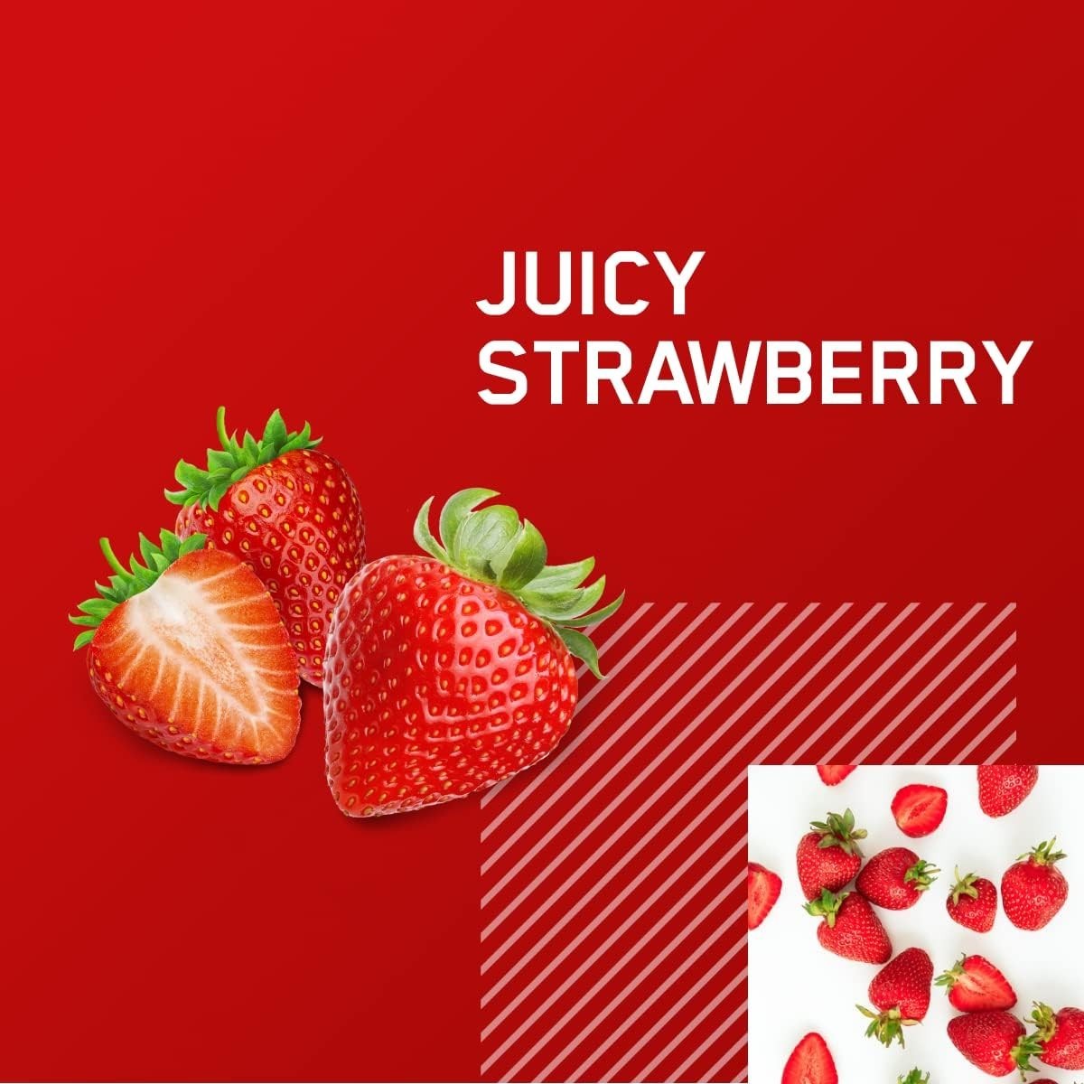 Essential Amino Energy Powder – Juicy Strawberry, 30 Servings, Energy Boost
