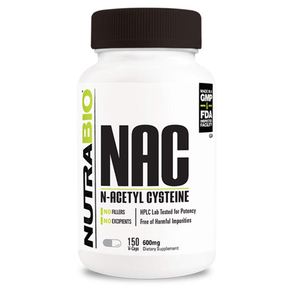 NutraBio – NAC N-Acetyl Cysteine