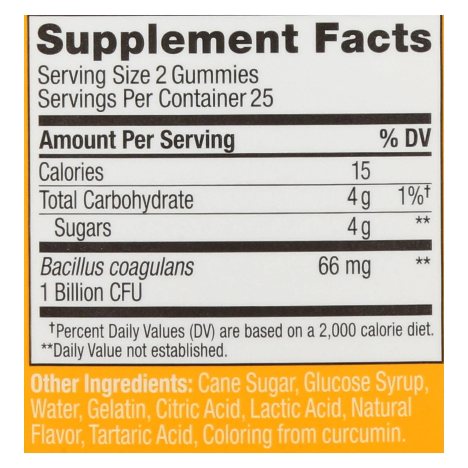 Olly Probiotics Tropical Mango Daily Synbiotic (50 Count)