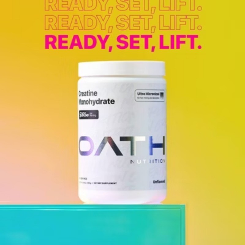 Oath Nutrition Creatine Tub – 8.93oz/50 servings