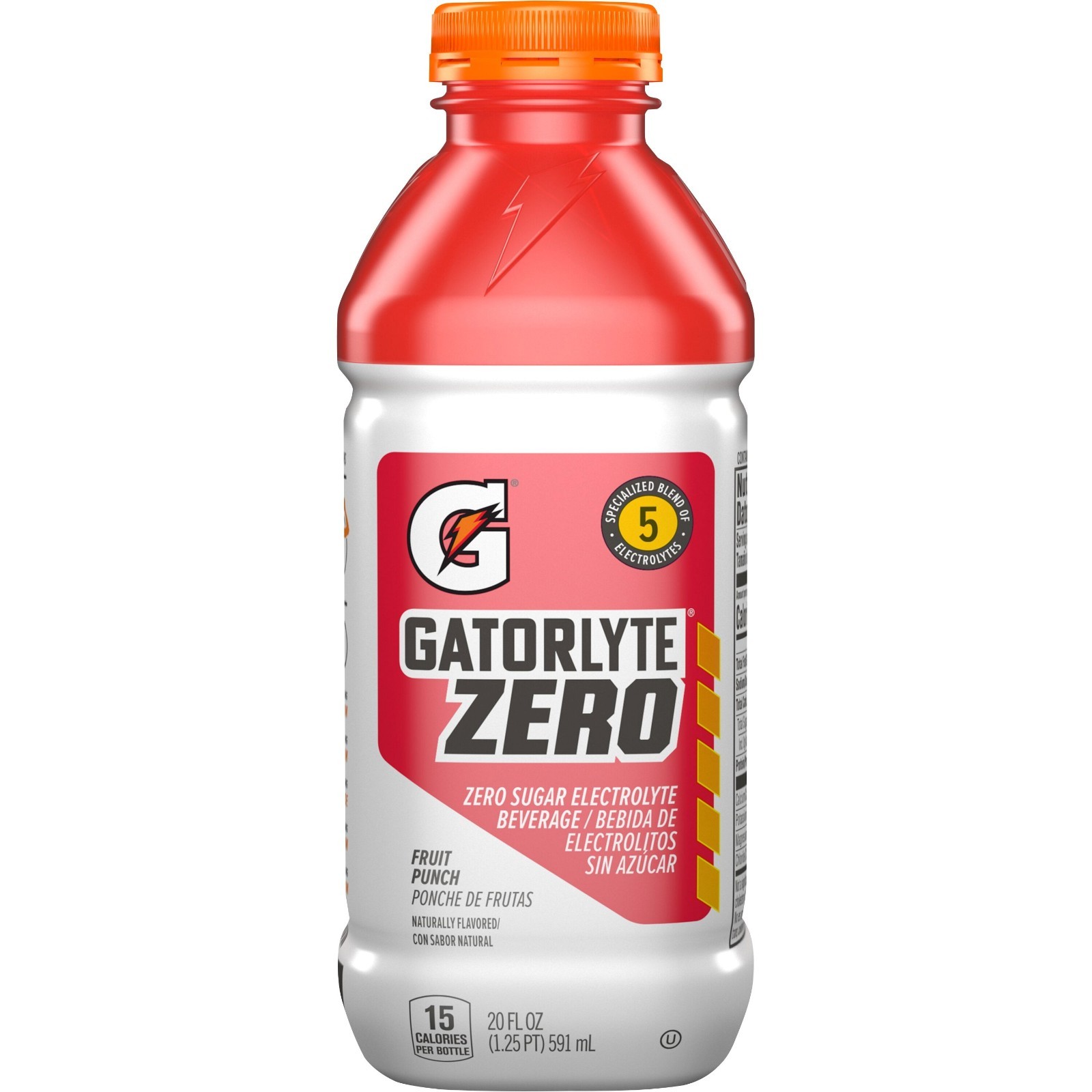 (12 pack) Gatorade Gatorlyte Fruit Punch Electrolyte Sports Drink, 20 fl oz Bott