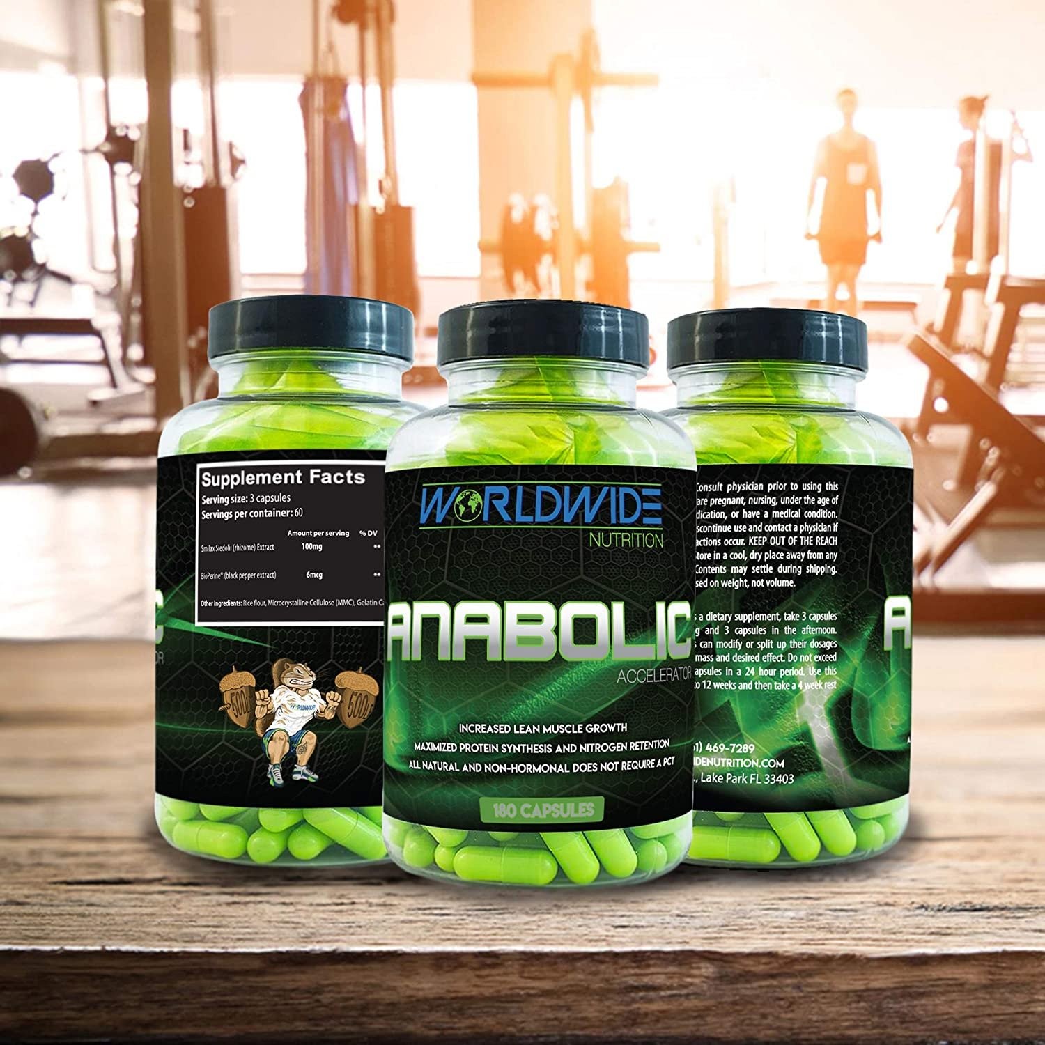 Worldwide Nutrition Anabolic Accelerator Supplement – Muscle Growth,…