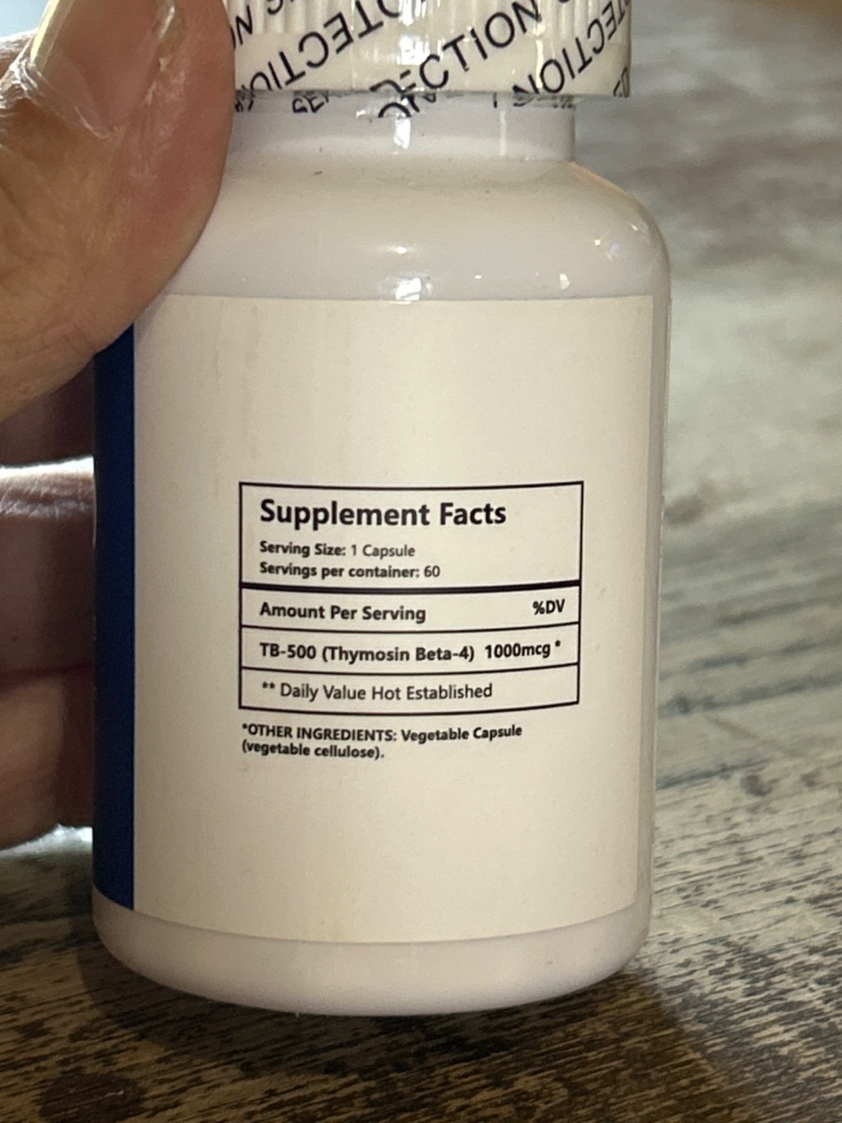 TB-500 Pharma Grade Peptide 60 capsules for body recomposition/ muscle building