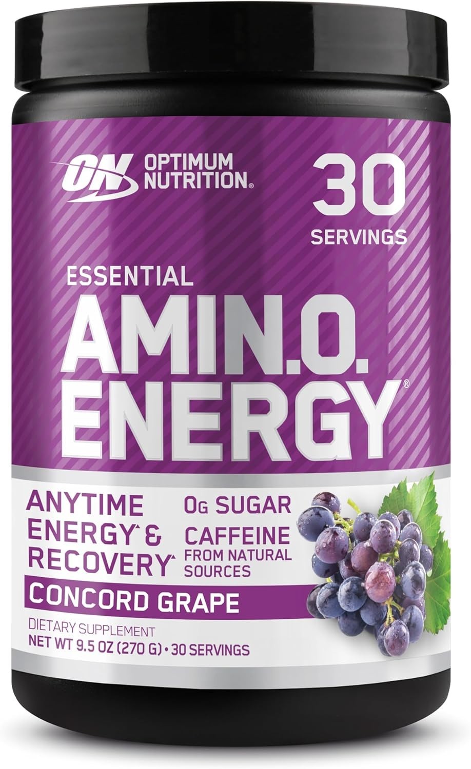 Concord Grape Amino Energy – 30 Servings of Keto-Friendly Focus & Energy Formula
