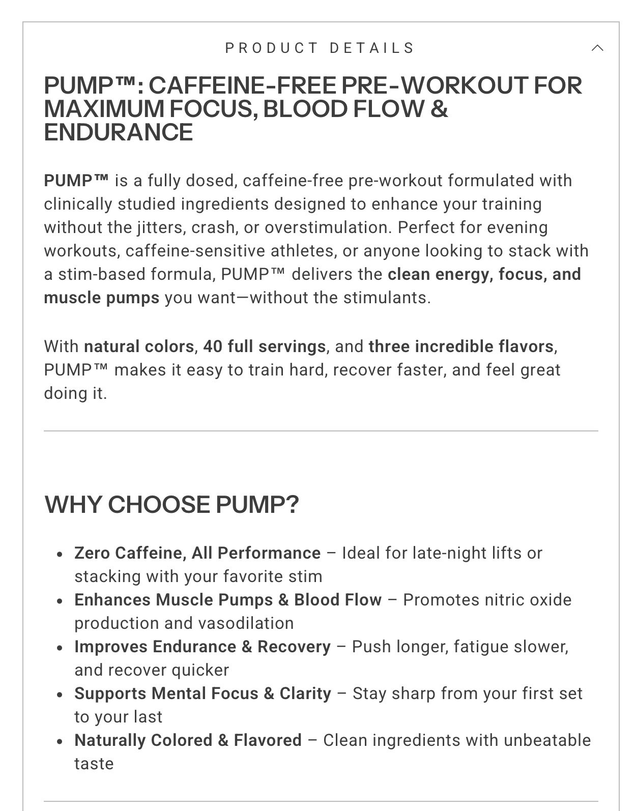 PRE-WORKOUT – Sweat Ethic PUMP – Strawberry Pineapple EX 12/25