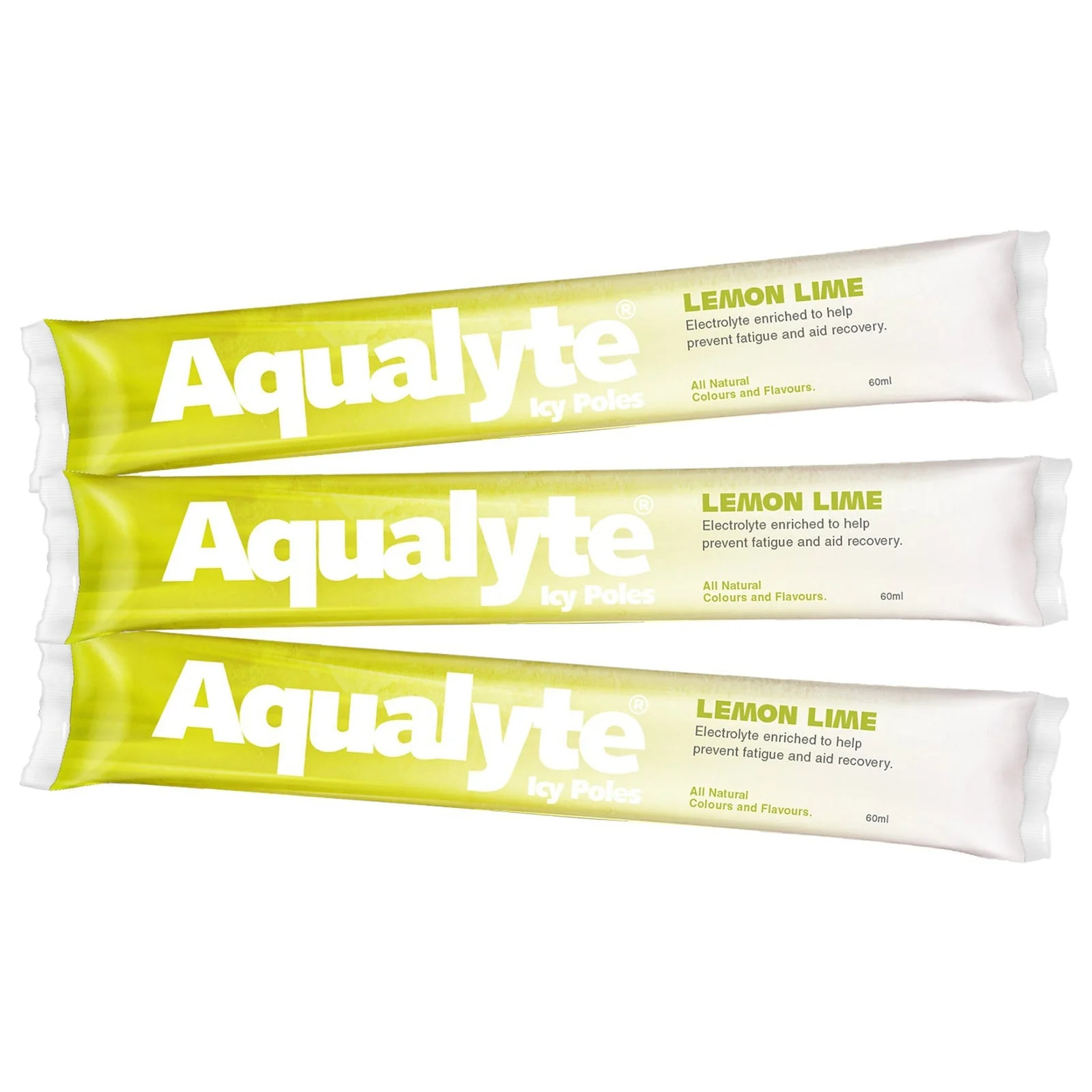Aqualyte Lemon Lime Flavour Electrolyte Icy Pole – Box of 50