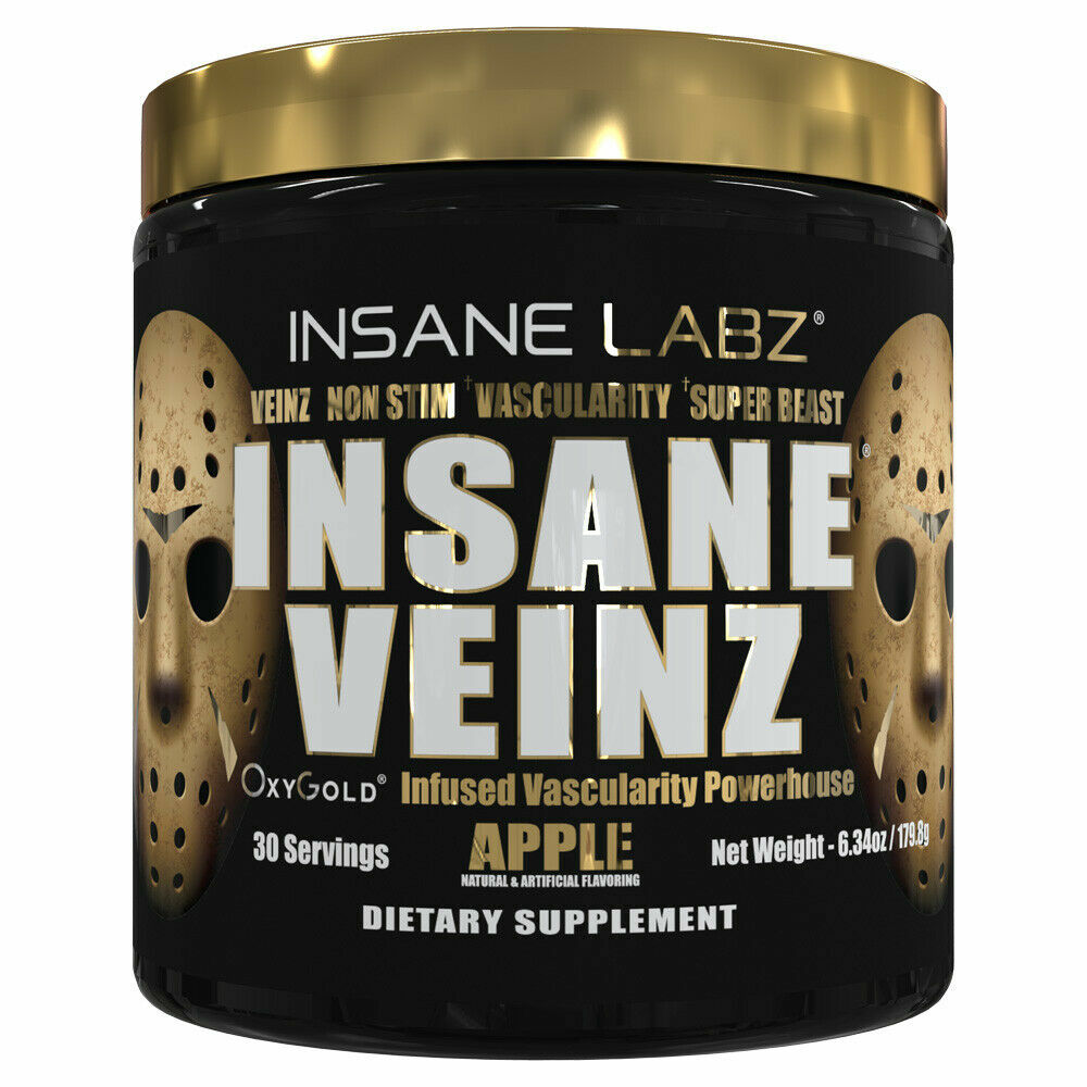 Insane Labz GOLD INSANE VEINZ Vascularity 30 Servings PICK FLAVOR