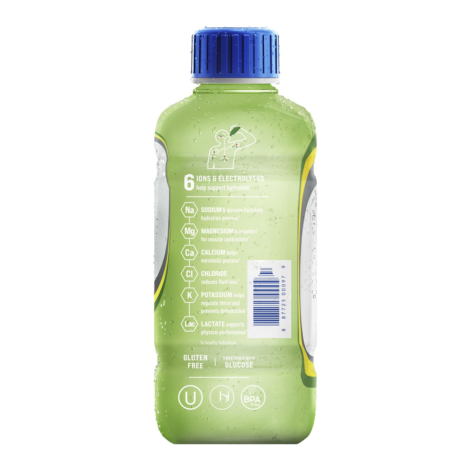 Electrolit, Electrolyte Beverage, 21 FL Oz (Pack of 12), Cucumber-Lime