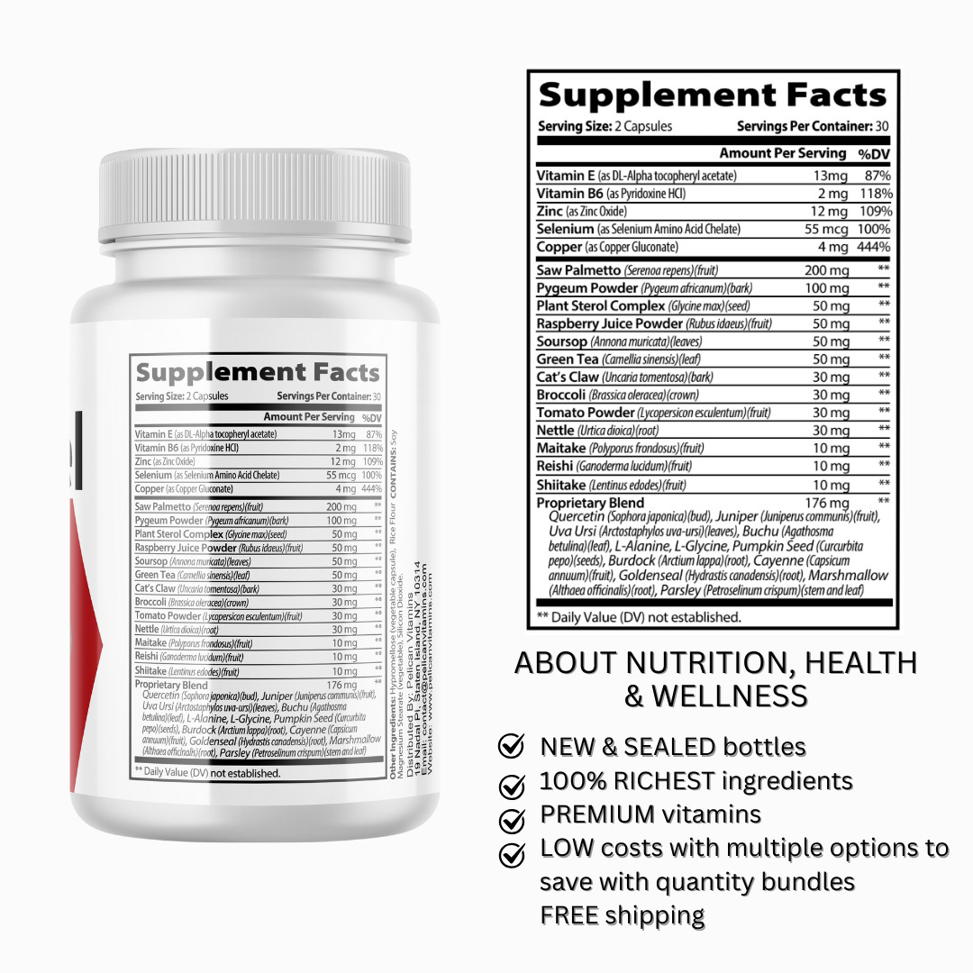Uroxel- Prostate & Urinary Support- 60 Capsules