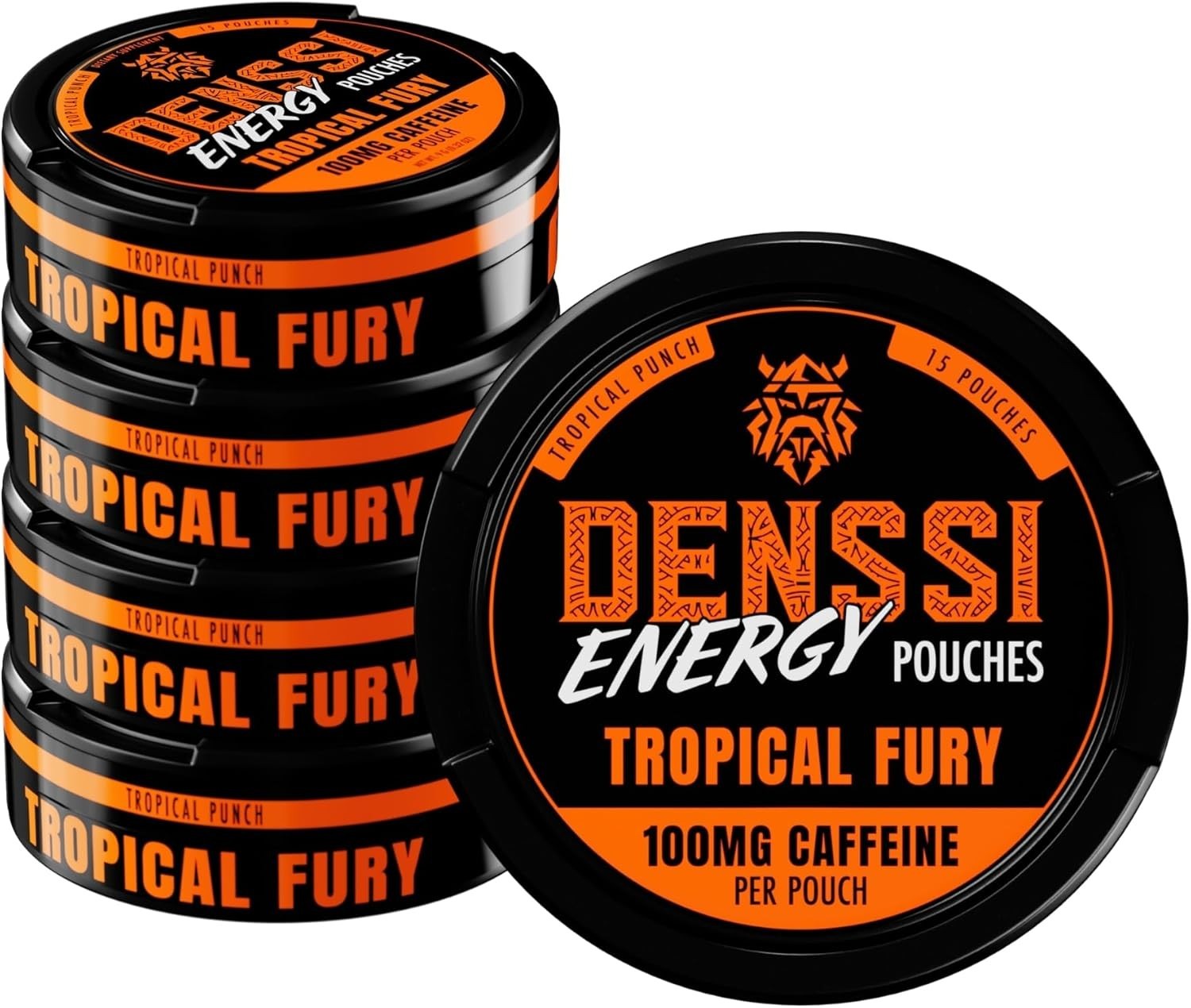 Energy Pouches – Fast-Acting Caffeine + Nootropic Boost – Sugar-Free, Tobacco