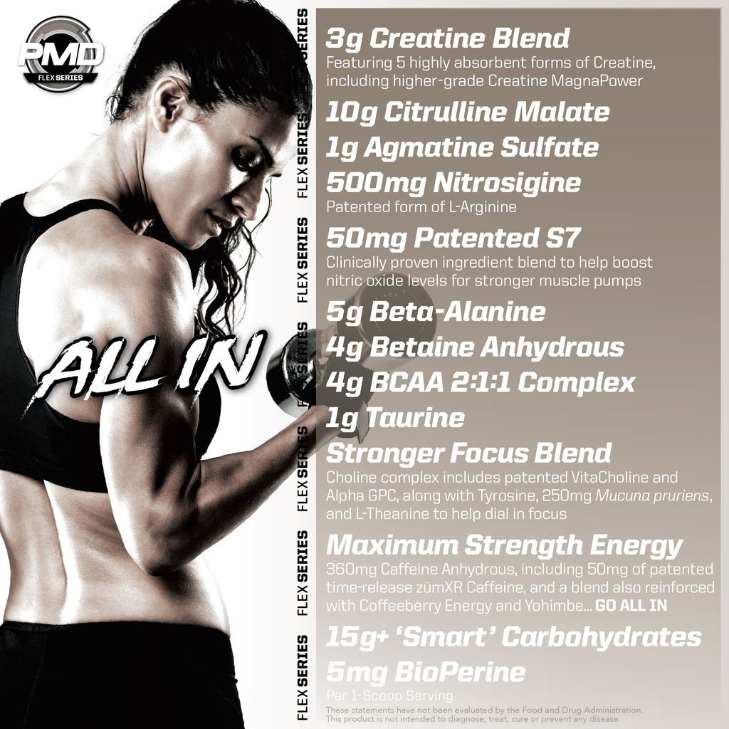 Pump Fuel ALL IN Insanity Ultimate Muscle Pump Supplement & Pre Workout Powder