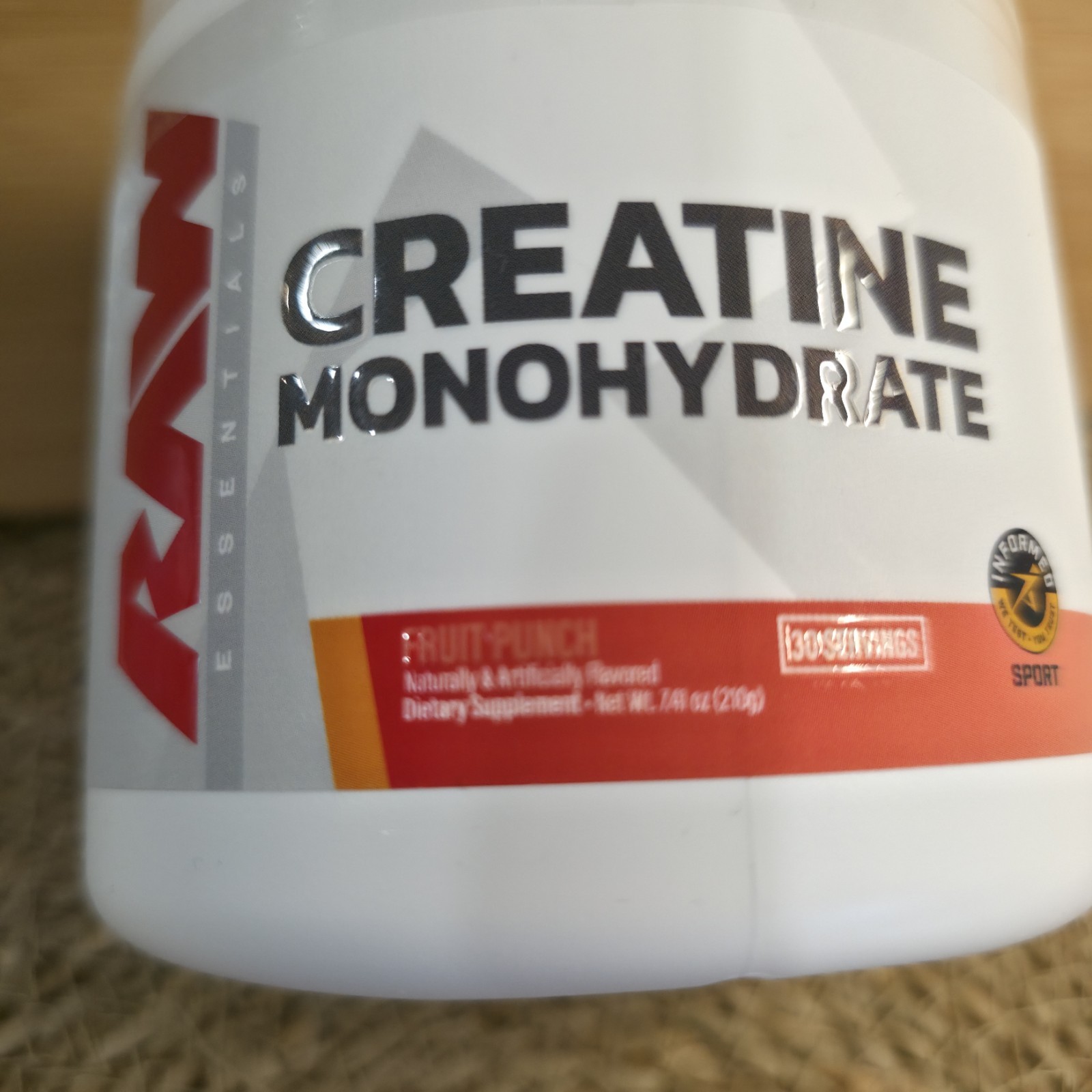 Raw Essentials Creatine Monohydrate Powder Unflavored 150 Grams 30 Servings New