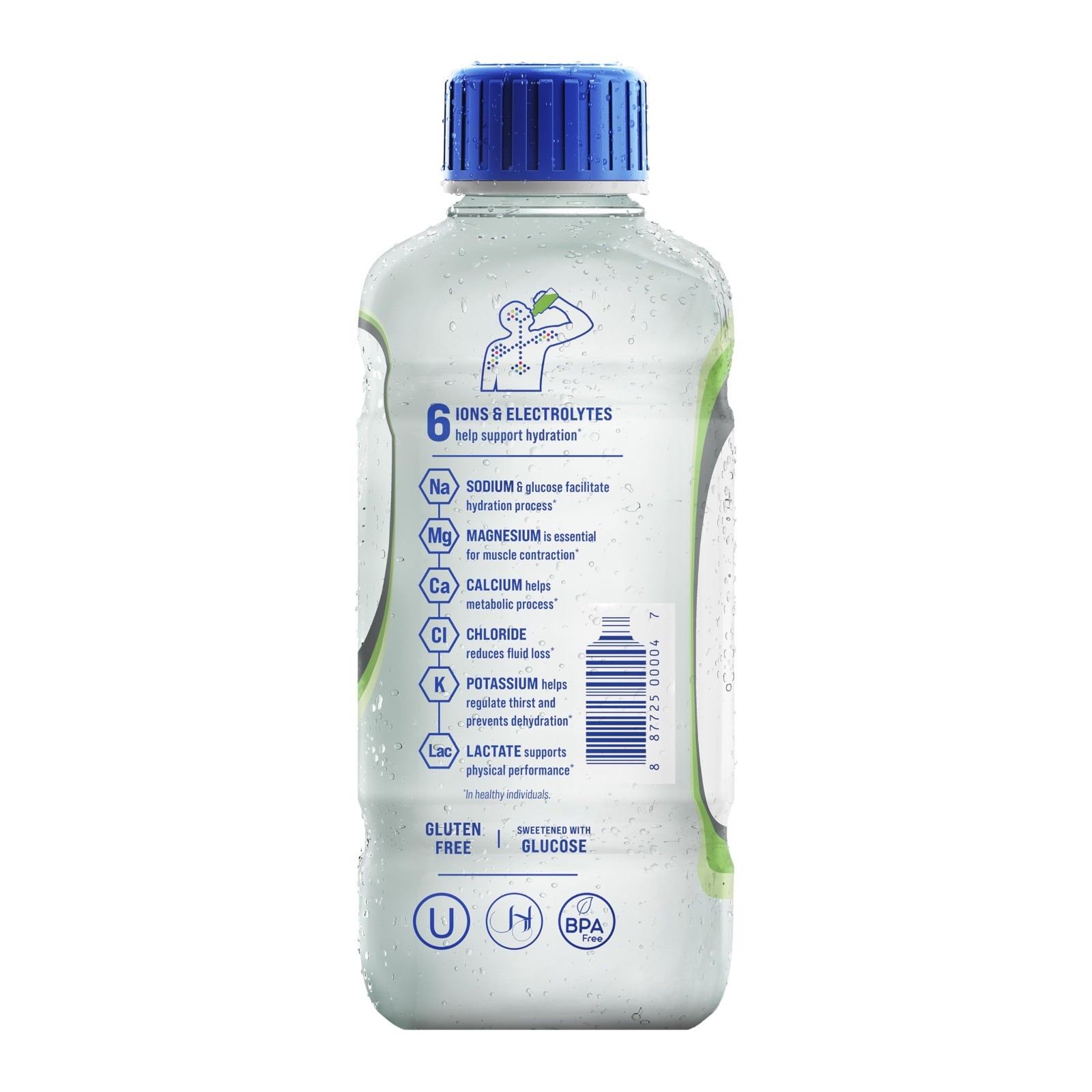 Electrolyte Drink Coconut Flavor, 21 Fl Oz Bottles, Hydration Pack of 12