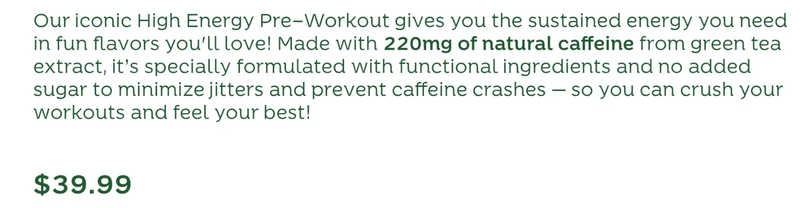 Bloom HIGH ENERGY PRE-WORKOUT 7 oz Size (30 Ser) Sour Peach Rings BEST BY 8/26