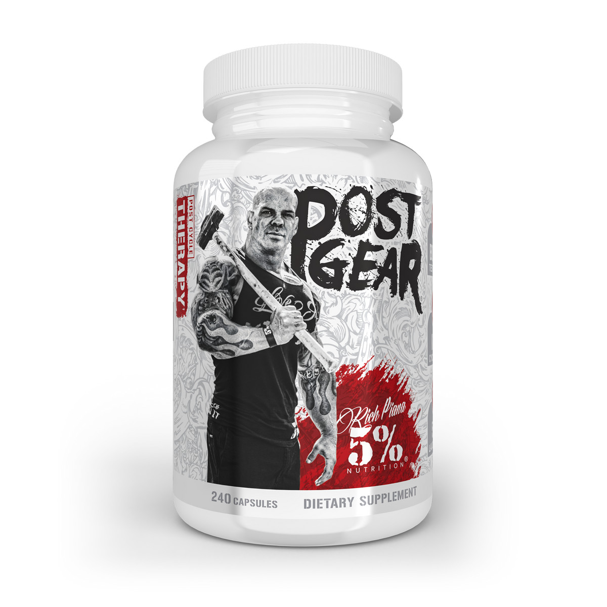 5% Nutrition POST GEAR Post Cycle Therapy 240 caps