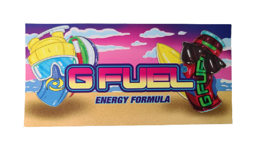 G Fuel SUMMER Sticker GFuel by Gamma Labs