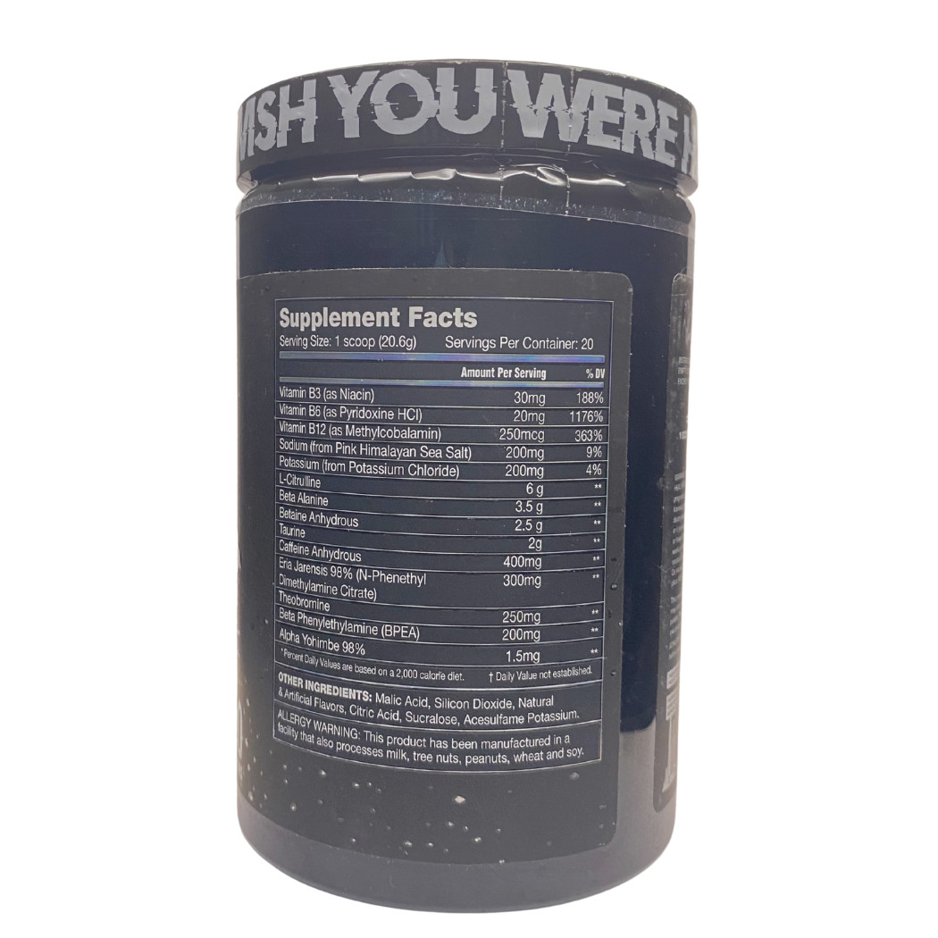Kilo Labs NEW Hybrid Euphoric Pre Workout Key Pump Supreme Rocket Pop 20 Servs