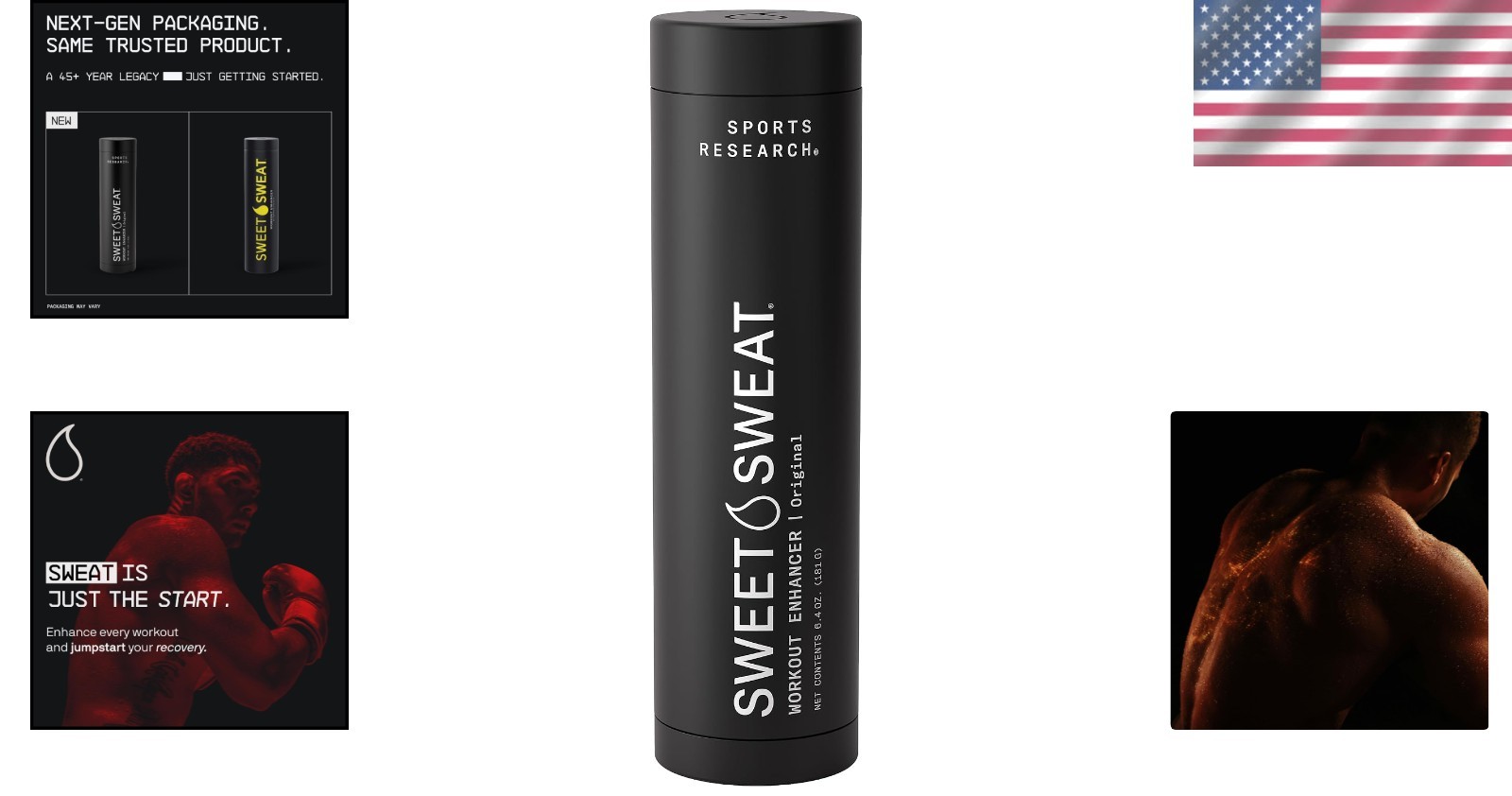 Elevate Sweat & Performance – Sweet Sweat Thermogenic Workout Gel 6.4 oz