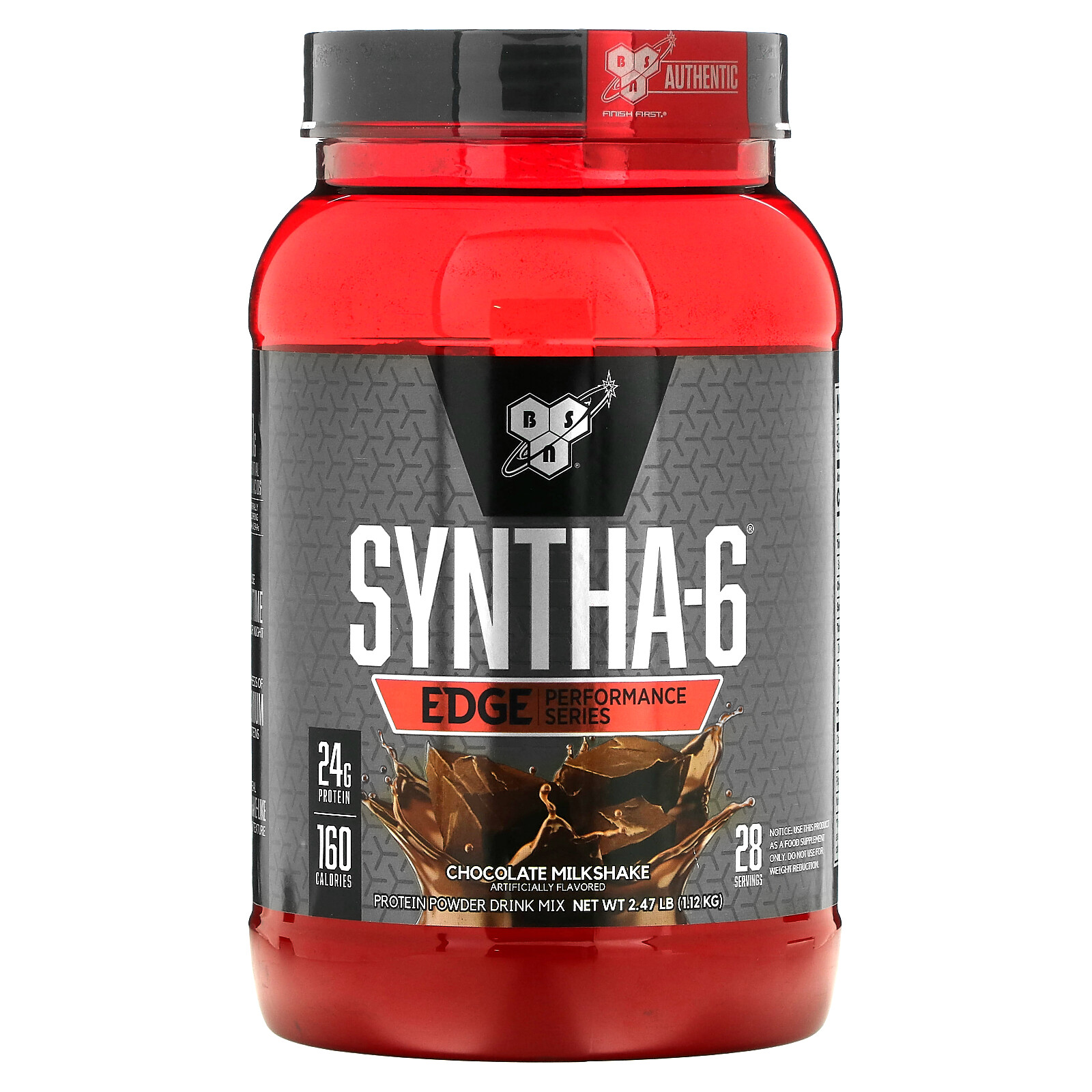 Syntha-6 Edge, Protein Powder Mix, Chocolate Milkshake, 2.47 lb (1.12 kg)