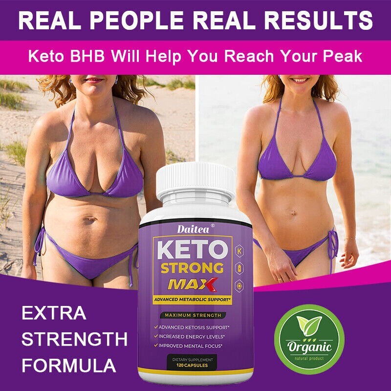 Keto Supplement 1200 Mg Boosts Energy Weight Management