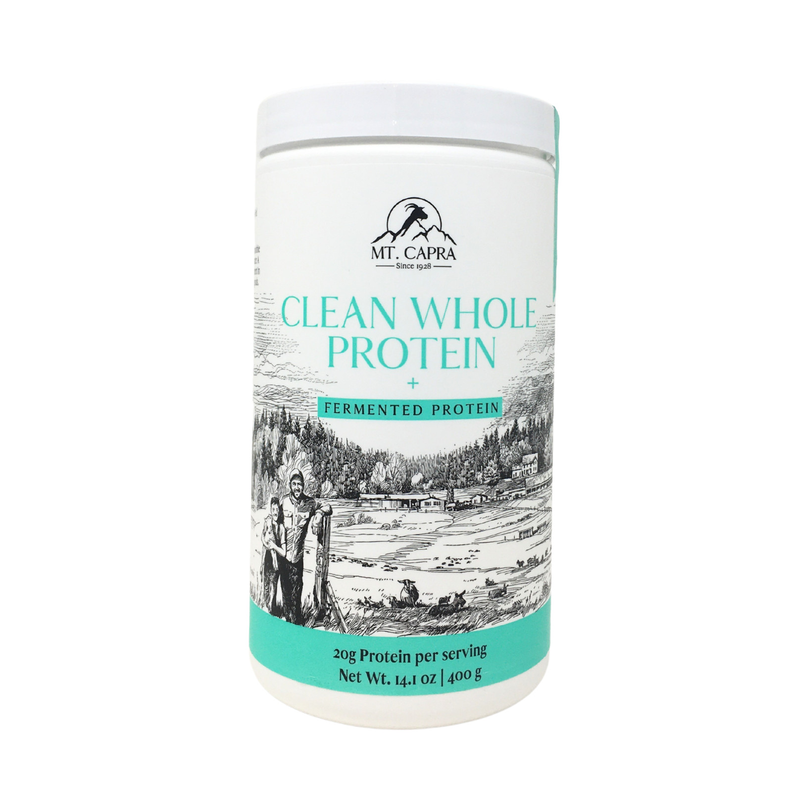 MT Capra CLEAN Whole Protein Goat Milk Protein, 14.1 oz (400 g)