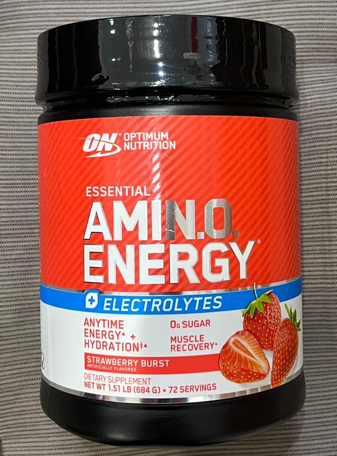 Optimum Nutrition Amino ENERGY + Electrolytes 72 Servings, 1.51LB, AMIN.O.