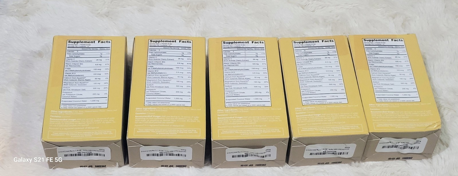 (5)Holistix Electrolyte Powder Lemon Zero Sugar Hydration Drink 3/26✍️