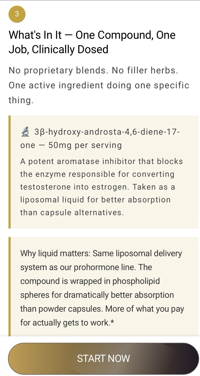 Post Cycle Therapy Stack Test Optimizer Arimotase Inhibitor By Vintage Muscle
