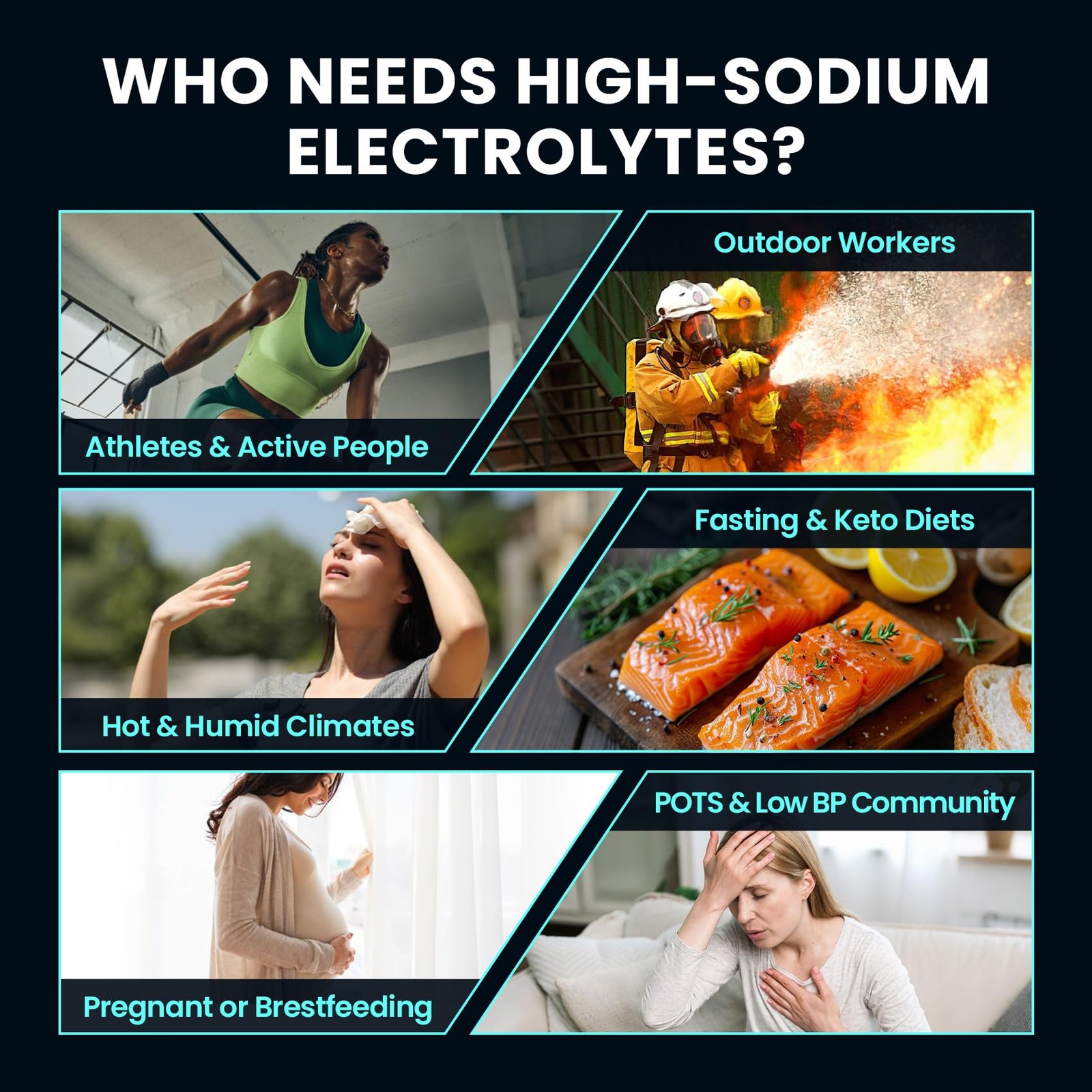 Venture Pal High Sodium Sugar Electrolytes Powder Packet Zero Calories