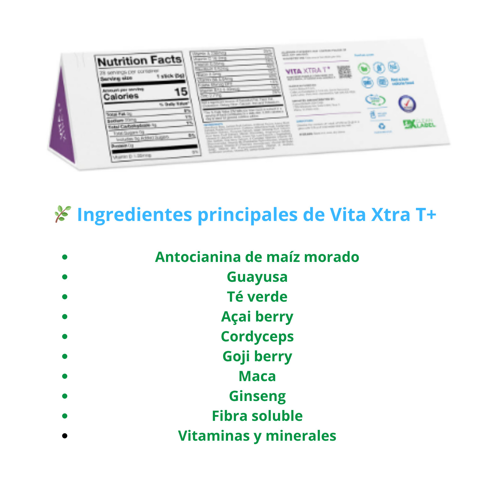 FuXion Vita Xtra T+ | Bebida Funcional Con Antioxidantes y Apoyo Diario Activo