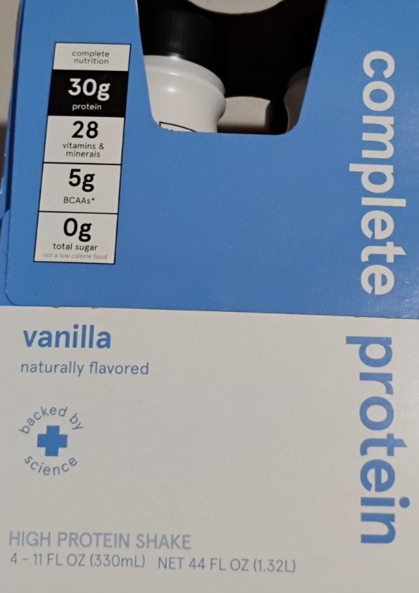 Soylent 4-Pack Vanilla High Protein Shake Complete Protein Backed By Science New