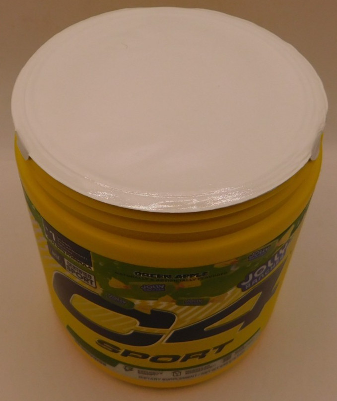 C4 Sport Pre Workout Powder Jolly Rancher Green Apple 8.7oz Exp: 2/27+ New