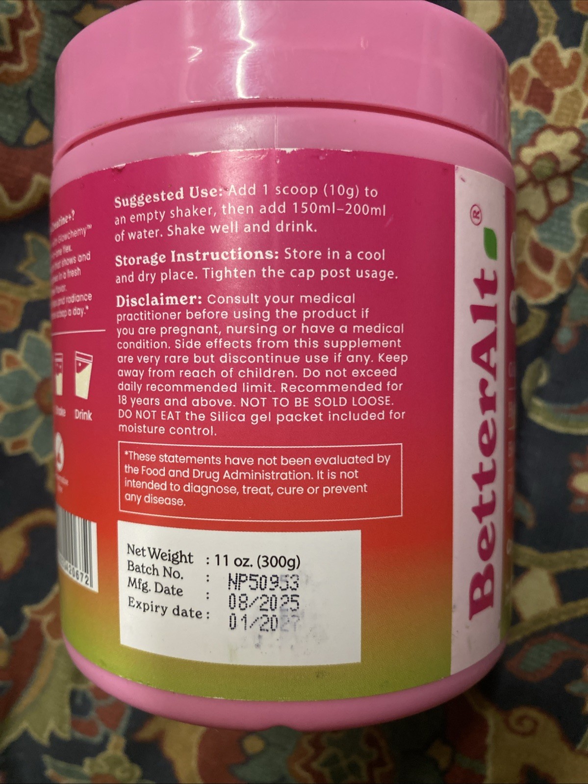 BetterAlt Creatine+ With Glowchemy All In One