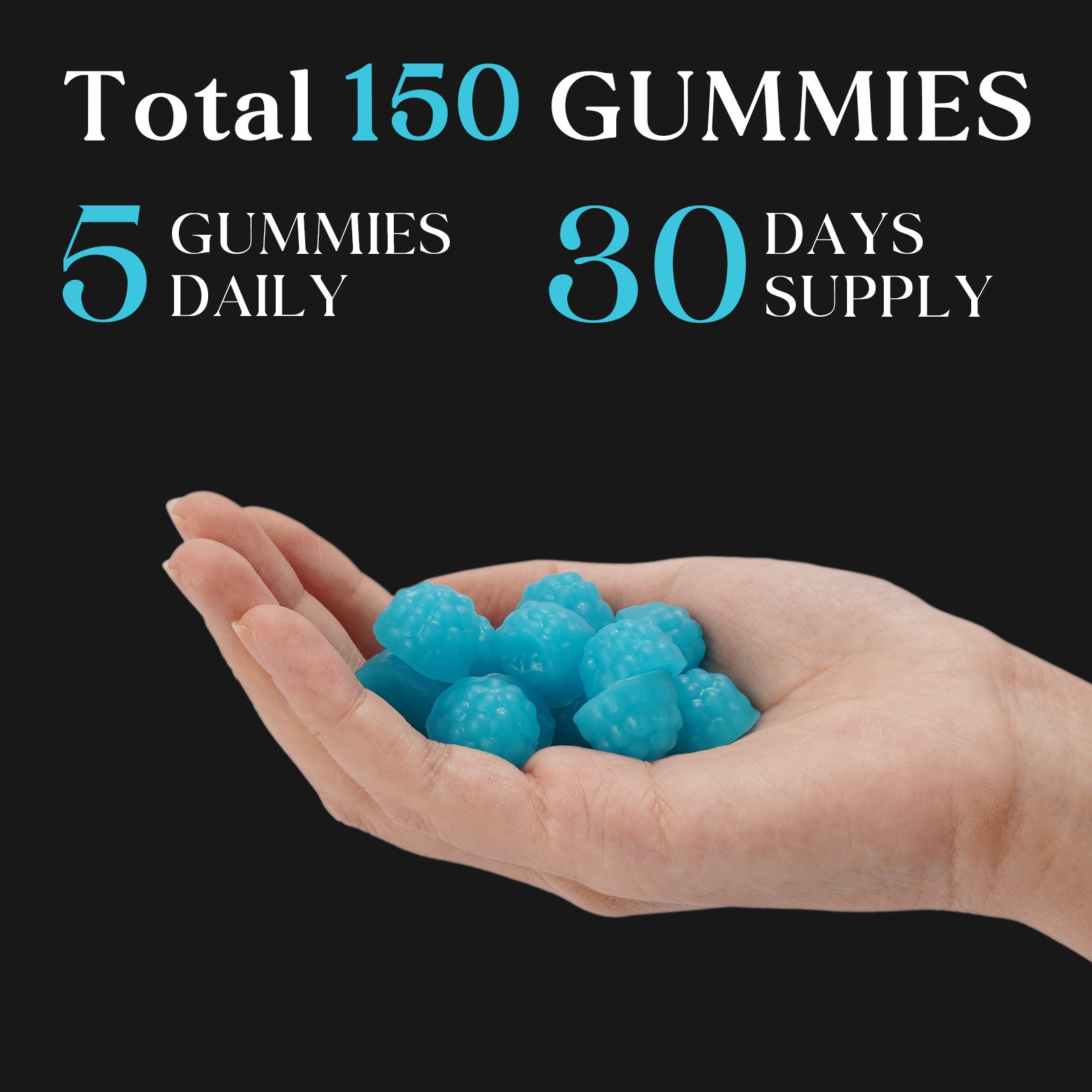 Supports Muscle Growth Creatine Monohydrate Gummies with 5g Per Serving
