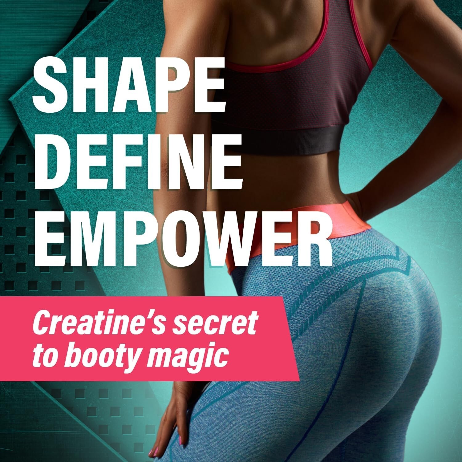 5G Creatine Monohydrate Powder for Women Booty Gain +2000Mg Collagen +1G BCAA 2: