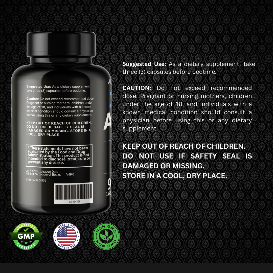 Jato Alpha- Bodybuilding & Men’s Health Support- 12 Bottles- 1080 Capsules