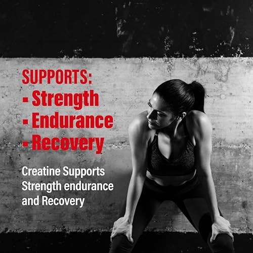 Creatine Monohydrate Powder 1000g 200 Servings Micronized Unflavored