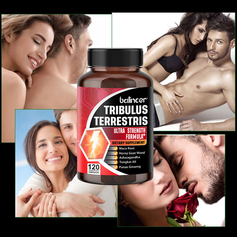 Tribulus Terrestris Extract 800mg 30 To 120 Capsules Vegan male energy Booster