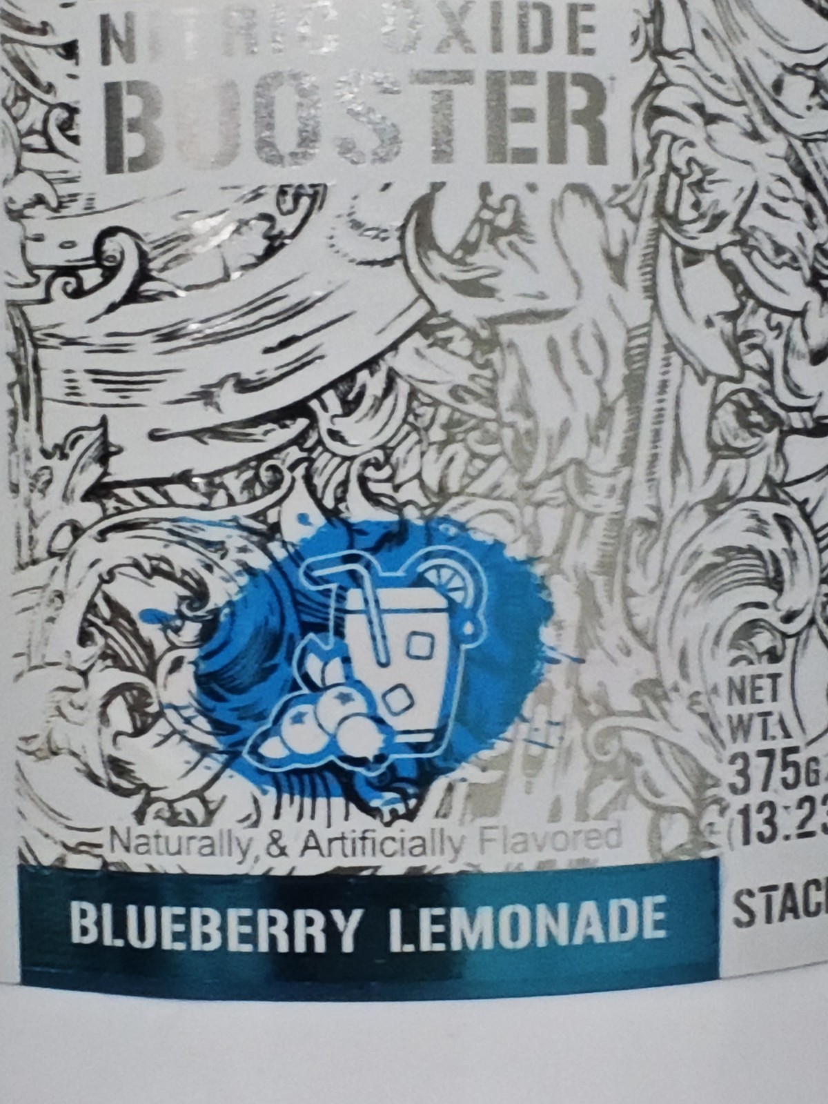 5% Nutrition Full AF Non-Stim Pre-Workout Blueberry Lemonade! 25 Servings
