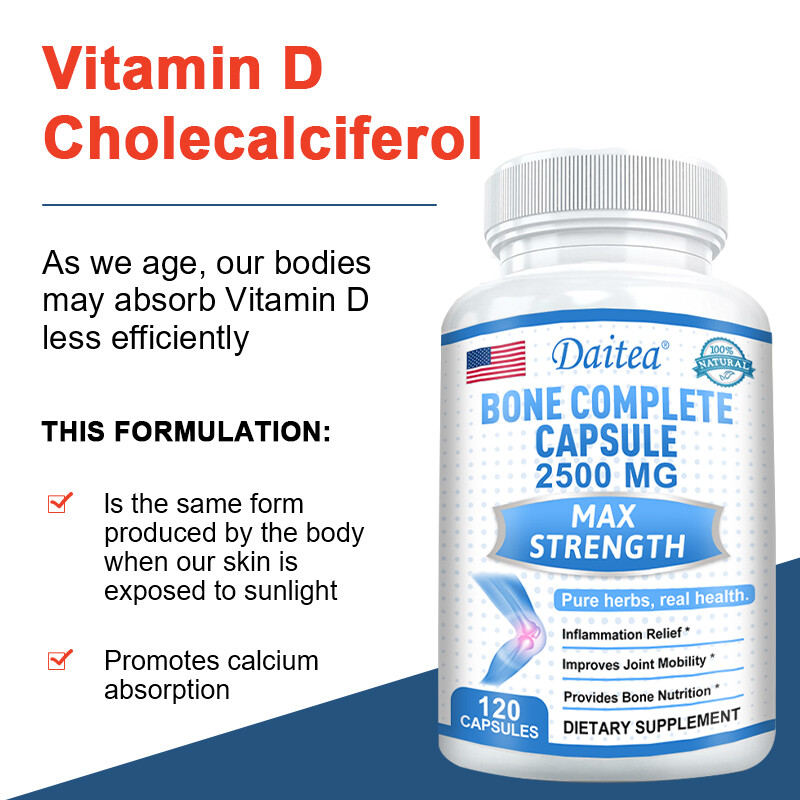 Calcium Magnesium Zinc Chondroitin Turmeric and MSM -Bone and Joint Support Caps